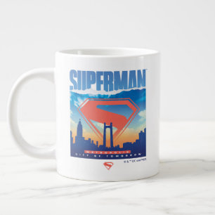 Superman Metropolis Skyline Jumbo-Tasse