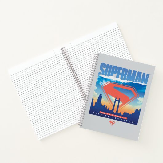 Superman Metropolis Skyline Notizblock (Innenseite)