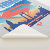 Superman Metropolis Skyline Sherpadecke (3/4)