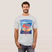 Superman Metropolis Skyline T-Shirt (Vorne ganz)
