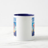 Superman Metropolis Skyline Tasse (Zentrum)