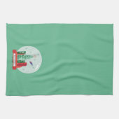 Superman Metropolis Snow Globe Grafik Geschirrtuch (Horizontal)