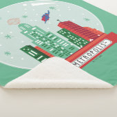 Superman Metropolis Snow Globe Grafik Sherpadecke (3/4)