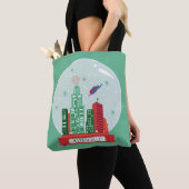 Superman Metropolis Snow Globe Grafik Tasche (Von Nahem)