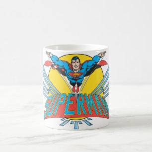 Superman mit Briefen Kaffeetasse