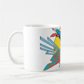 Superman mit Briefen Kaffeetasse (Links)