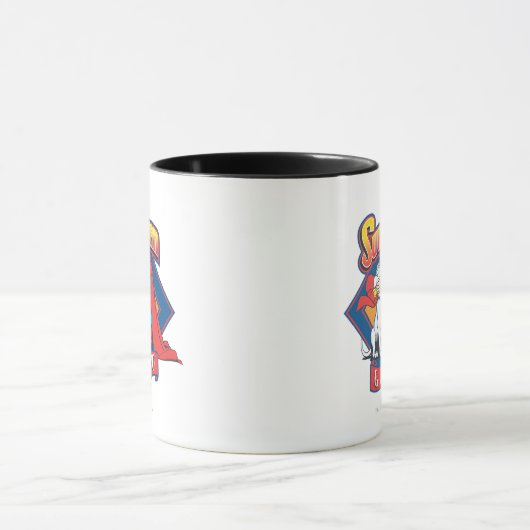 Superman mit Krypto Tasse (Zentrum)