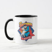 Superman mit Krypto Tasse (Links)