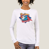 Superman mit Krypto Tri-Blend Shirt (Vorderseite)