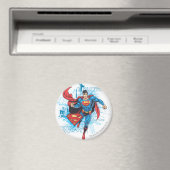 Superman mit Logo Magnet (In Situ (Geschirrspüler))