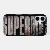 Superman Name iPhone 16 Hülle (Rückseite (Horizontal))