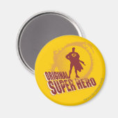 Superman Original Super Hero Magnet (Vorderseite/Rückseite)