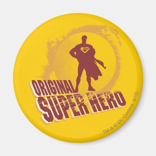 Superman Original Super Hero Magnet (Vorne)