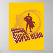 Superman Original Super Hero Poster (Vorne)