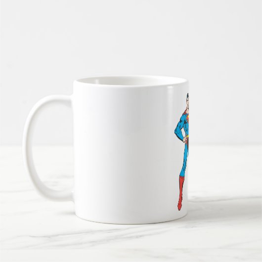 Superman Posing Kaffeetasse (Links)