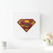 Superman Quadratische Wanduhr (Zuhause)