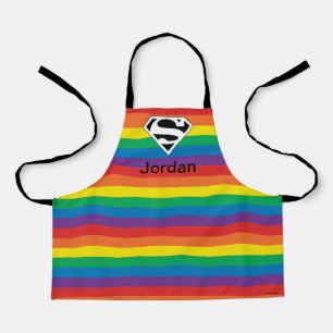 Superman Rainbow-Logo Schürze
