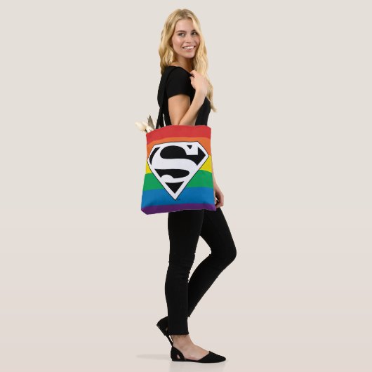 Superman Rainbow-Logo Tasche (Am Model)
