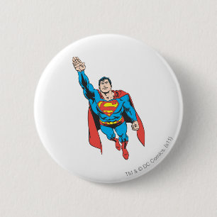 Superman rechts Arm erhöht Button