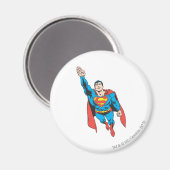 Superman rechts Arm erhöht Magnet (Vorderseite/Rückseite)