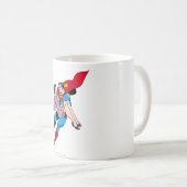 Superman rettet Louis Kaffeetasse (VorderseiteRechts)