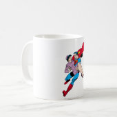 Superman rettet Louis Kaffeetasse (Vorderseite Links)