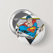 Superman Revealed Button (Vorne & Hinten)