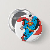 Superman Right Fist Raise Button (Vorne & Hinten)