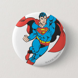 Superman Right Fist Raise Button