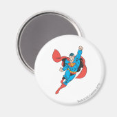 Superman Right Fist Raise Magnet (Vorderseite/Rückseite)