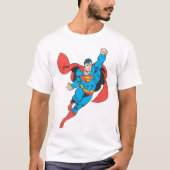 Superman Right Fist Raise T-Shirt (Vorderseite)