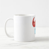 Superman Runs Forward Kaffeetasse (Links)
