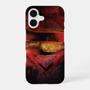 Superman S-Schild Gemaltes Logo iPhone 16 Hülle