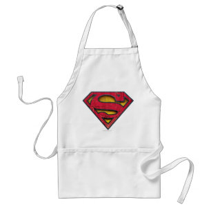 Superman S-Schild gestörtes Logo Schürze