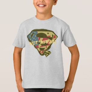 Superman S-Schild Nicht sichtbares Logo T-Shirt