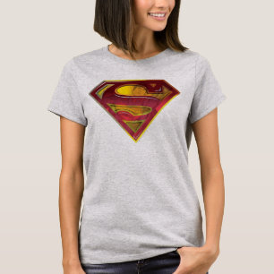 Superman S-Schild  Reflektionslogo T-Shirt