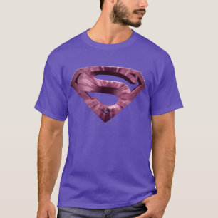 Superman S-Schild  Rosa-Star-Burst-Logo T-Shirt