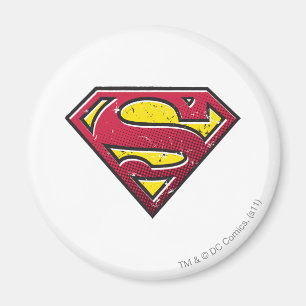 Superman S-Schild  Scratches Logo Magnet