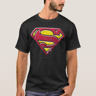 Superman S-Schild  Scratches Logo T-Shirt