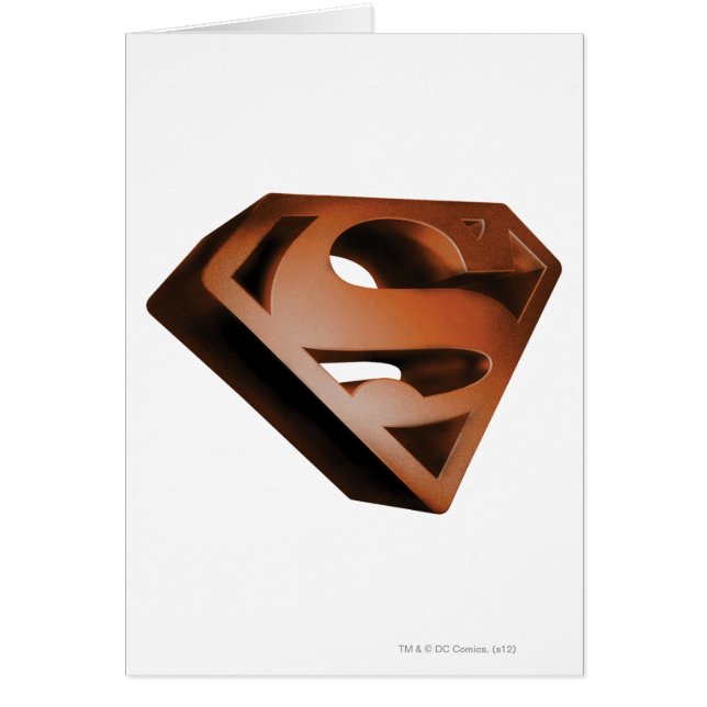 Superman S-Shield | 3D-Grainy-Logo (Vorne)