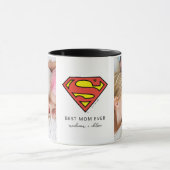 Superman S-Shield | Best Mama Foto Tasse (Zentrum)