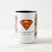 Superman S-Shield | Bestes Oma-Foto Tasse (Zentrum)