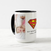 Superman S-Shield | Bestes Oma-Foto Tasse (Vorderseite Links)