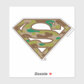 Superman S-Shield | Camouflage-Logo Aufkleber (Blatt)