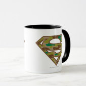 Superman S-Shield | Camouflage-Logo Tasse (VorderseiteRechts)