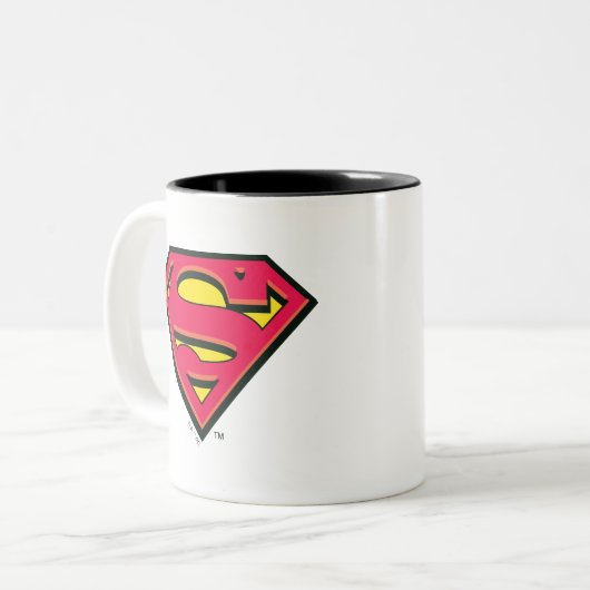 Superman S-Shield | Classic Logo Kaffeetasse (Vorderseite Links)