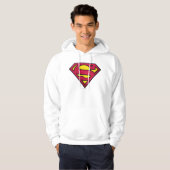 Superman S-Shield | Dirt-Logo Hoodie (Vorne ganz)