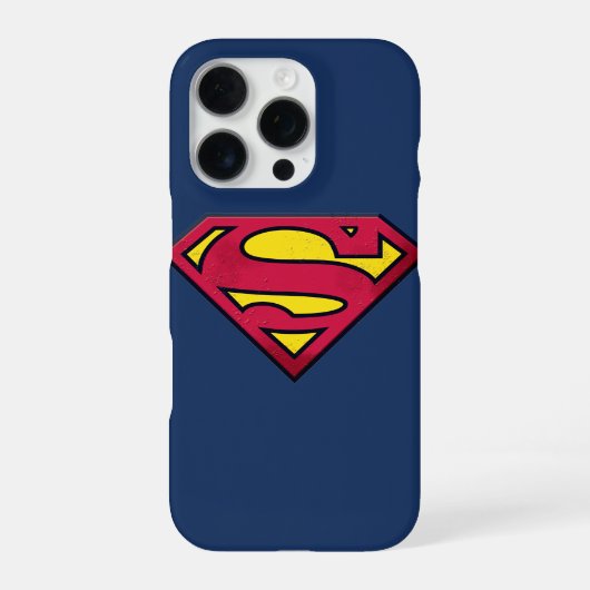 Superman S-Shield | Dirt-Logo iPhone Hülle (Rückseite)