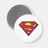 Superman S-Shield | Dirt-Logo Magnet (Vorderseite/Rückseite)