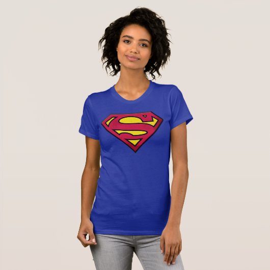Superman S-Shield | Dirt-Logo T-Shirt (Vorne ganz)